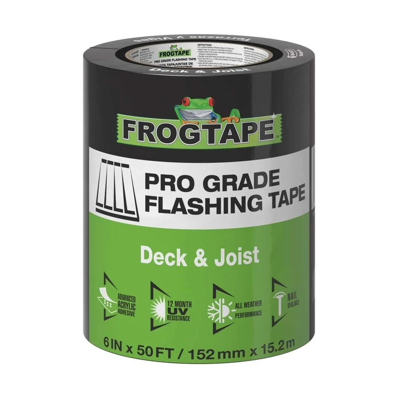 Frogtape Pro Grade Decking & Joist Flashing Tape 152mm x 15.2m