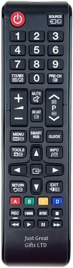 Universal Replacement Samsung Remote Control for Samsung TVs with Teletext Button