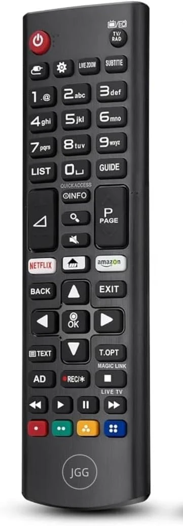 REPLACEMENT LG REMOTE CONTROL - Universal LG Remote Control for Smart TV Remote Control - works with All LG Models Lcd Led Hdtv Uhd 3D 4K Universal Tv Remote