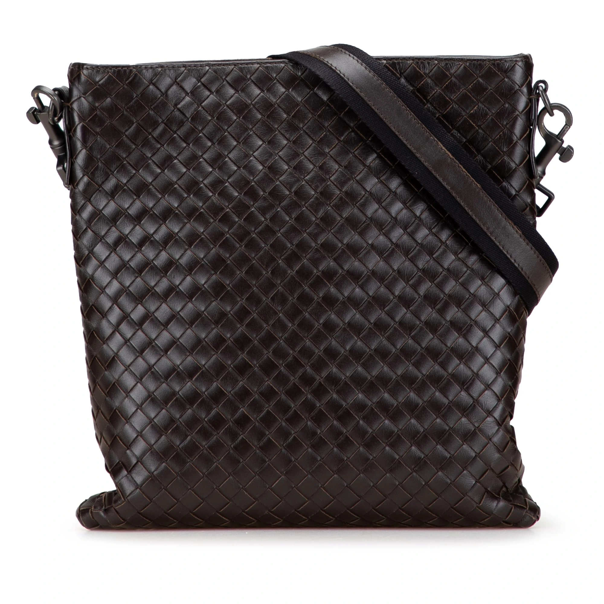 Bottega Veneta Pre-Loved Nappa Intrecciato Crossbody