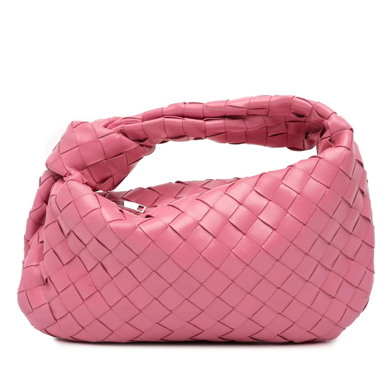 Bottega Veneta Pre-Loved Mini Nappa Intrecciato Jodie Handbag