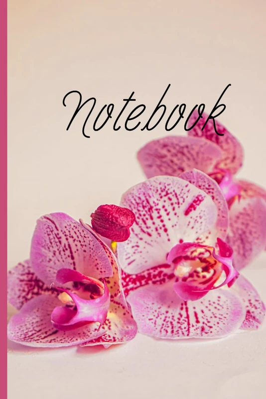 Notebook: Notebook flowers purpel