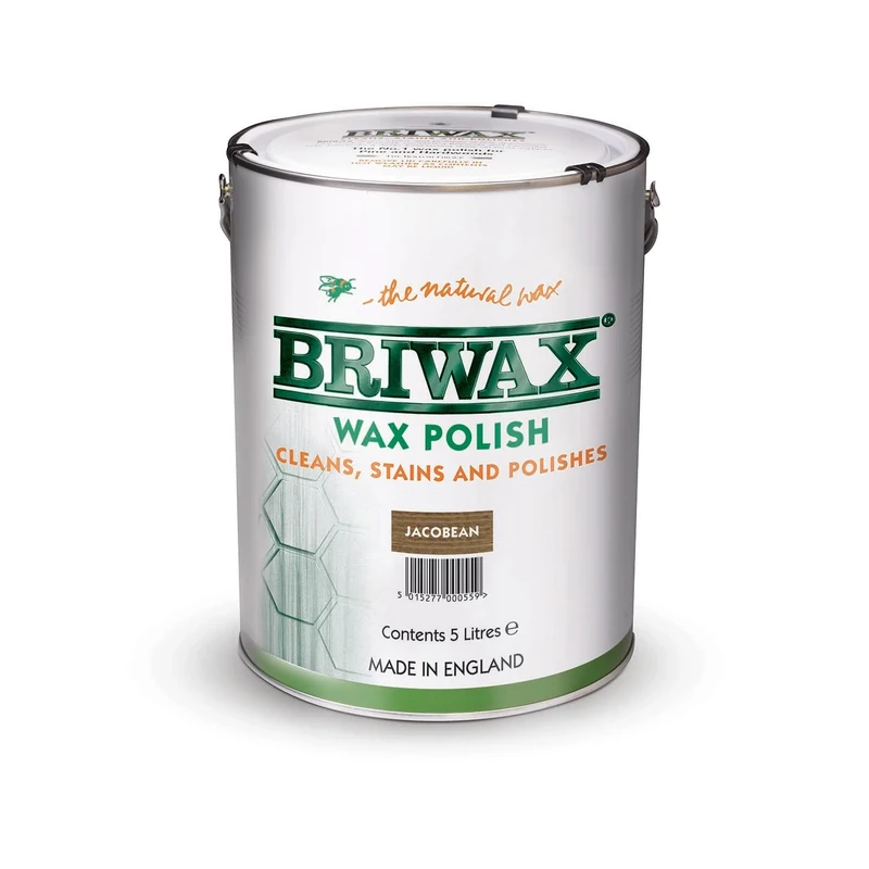 Briwax Wax Polish Jacobean 5ltr