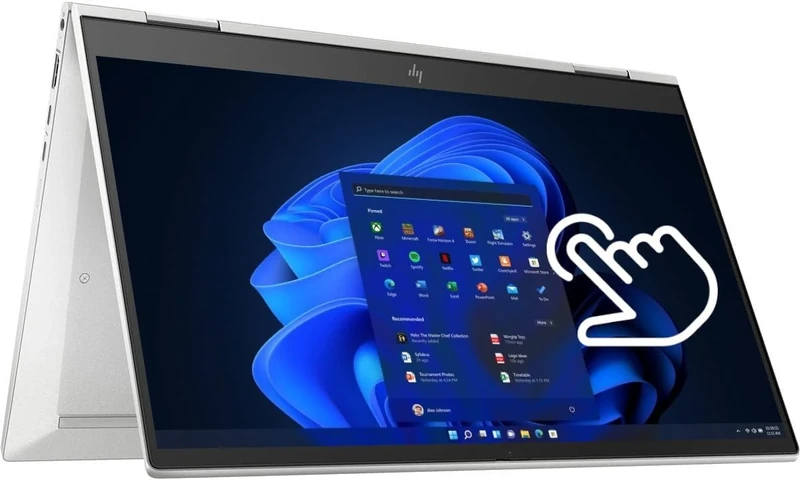 HP EliteBook X360 830 G8 Touchscreen Business Laptop, 13.3-Inch FHD (1920x1080), Intel Core i5-1135G7, 16GB RAM, 512GB SSD, QWERTY Keyboard, Windows 11 Pro (Renewed)
