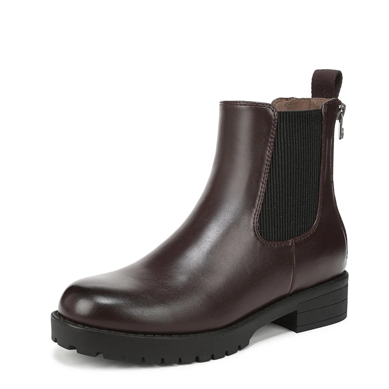 Blowfish Women's Dover Chelsea Boots, Burgundy, Medium Fit, UK 7