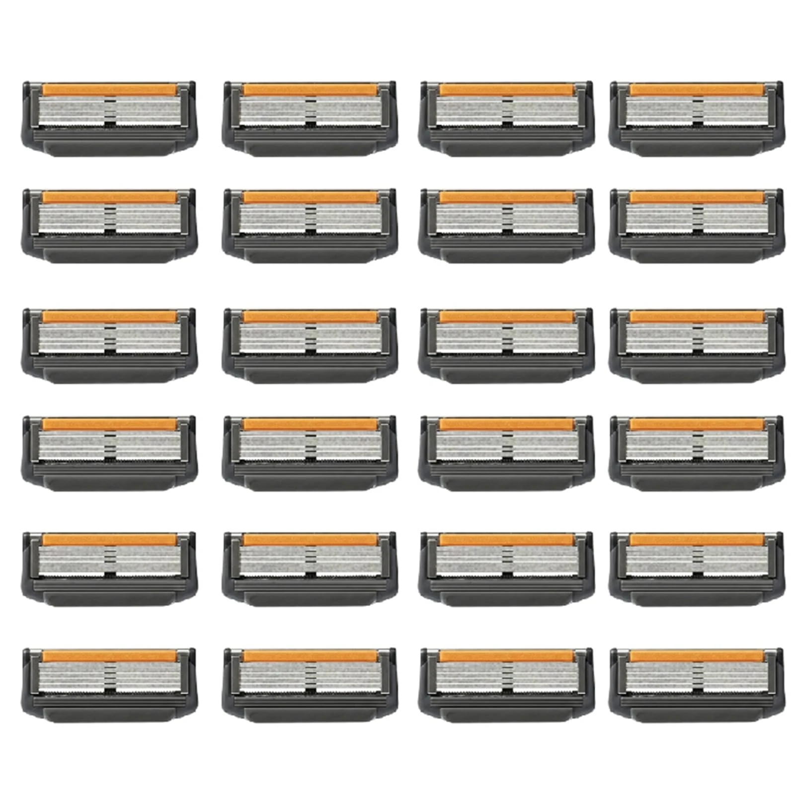 Evapure 24PCS Razor Blades for Men Compatible with Gillette Fus5, 5-Layer Shaving Cartridges, Designed to Deliver an Ultra-Close, Smooth & Comfortable Shave, Colour May Vary.