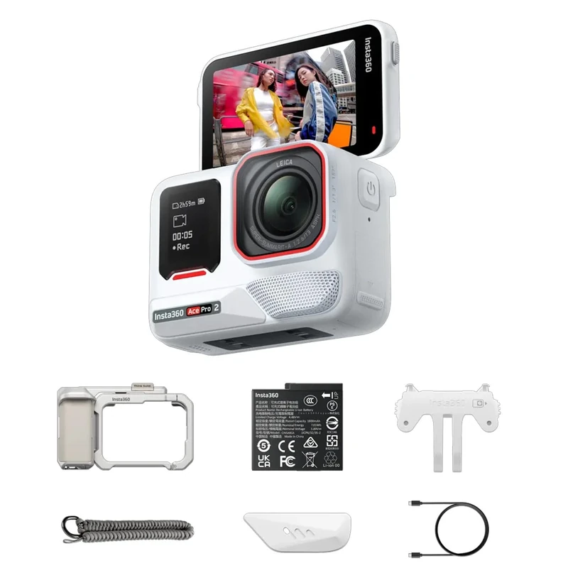 Insta360 Ace Pro 2 Xplorer Bundle (Arctic White)