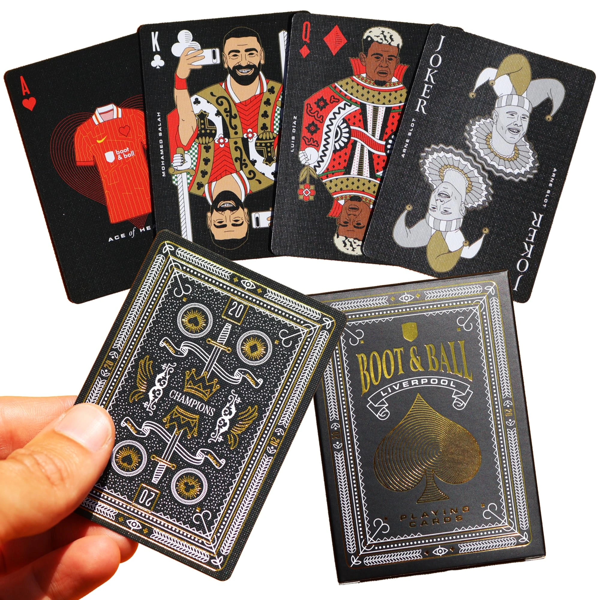 Boot & Ball Liverpool Champions Playing Cards