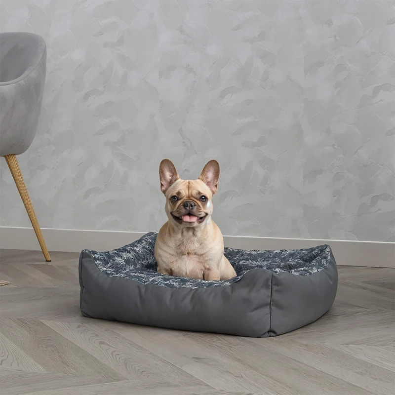 ZOE Dog Cat Bed Cushion Soft Fleece Padded Warm Bed Cushion Hand Washable 62x50cm