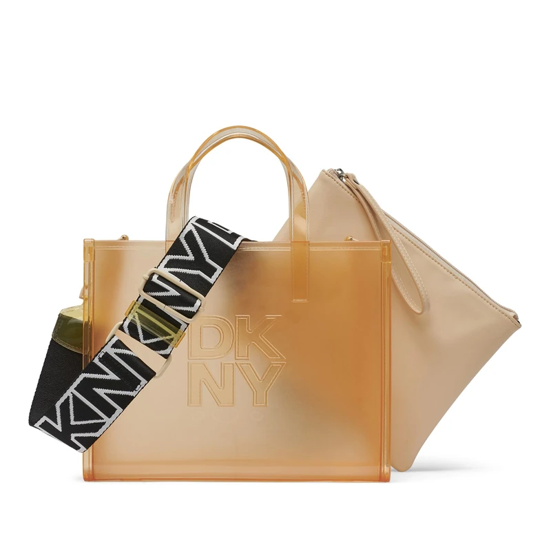 DKNY, Handbag, Hadlee Small Tote, Buttercrm, 1SZ - Image 1