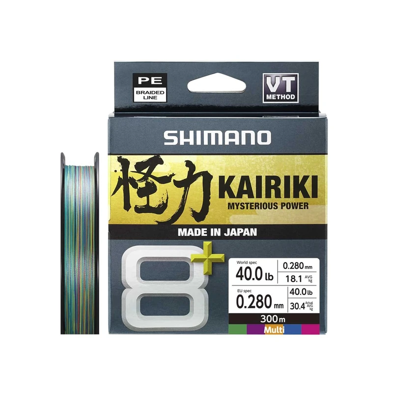 Line Kairiki 8+ - 300m 0.28mm 31.9kg Multi C. - Image 1