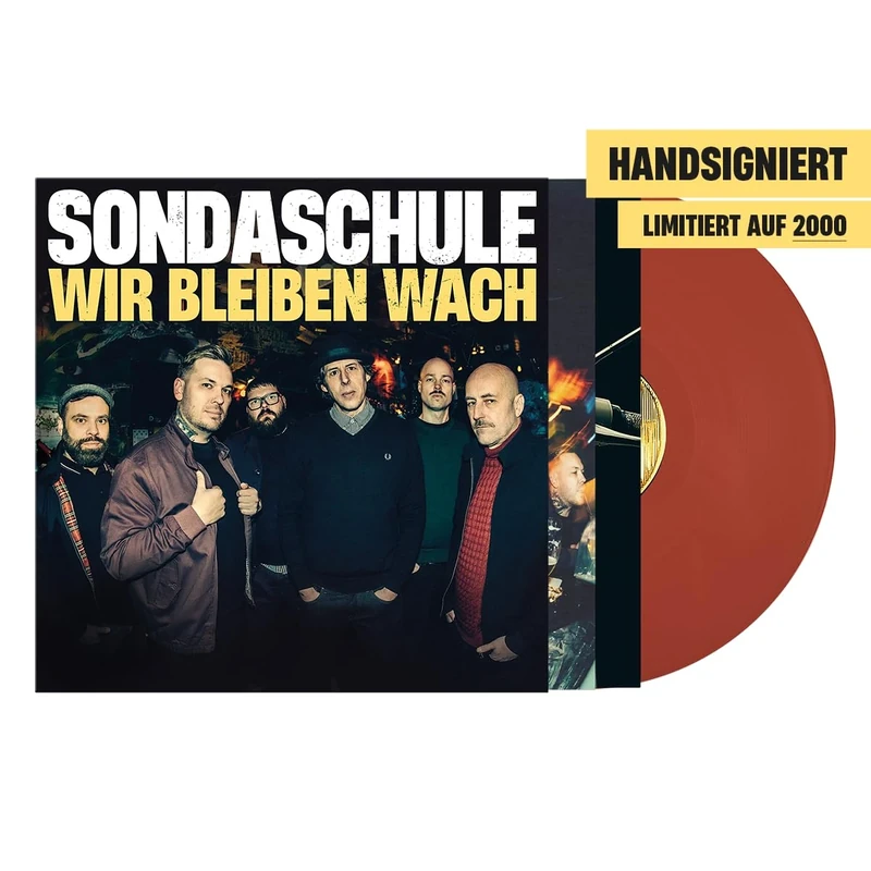 Wir Bleiben Wach /Ltd. Signed Brick Red Vinyl) [VINYL]