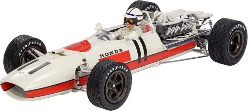 Tamiya 12032 1:12 Honda RA273 with PE Parts - Faithful Replica, Model Making, Plastic Building Kit, Crafts, Hobby, Gluing, Model Kit Assembling