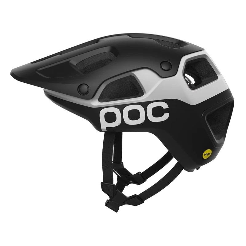 POC Cularis Pure – Unisex MTB Helmet with MIPS Protection System, Interchangeable Visor Cover, Optimised Ventilation, Lightweight Design & 360° Adjustable Fit