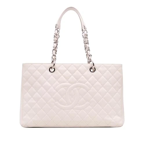 Chanel Pre-Loved Caviar Grand Shopping Tote XL Bag