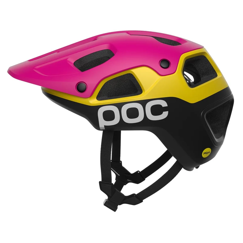 POC Cularis Pure – Unisex MTB Helmet with MIPS Protection System, Interchangeable Visor Cover, Optimised Ventilation, Lightweight Design & 360° Adjustable Fit - Image 1