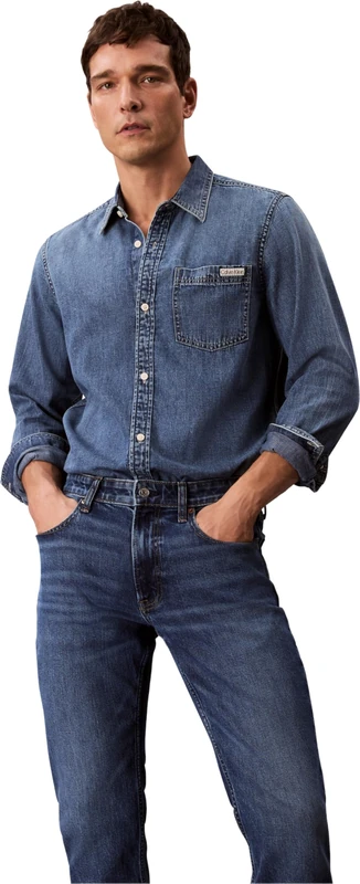 Calvin Klein Men Slim Hampton Jean LV04RB735G Jeans, Blue (Hampton), 29W / 32L - Image 1