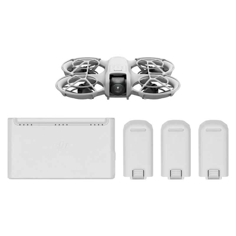 DJI Neo Three-Battery Combo, Mini Drone with 4K UHD Camera for Adults, 135g Self Flying Drone that Follows You, Palm Takeoff, Subject Tracking, QuickShots, Stabilized Video (Controller-Free)