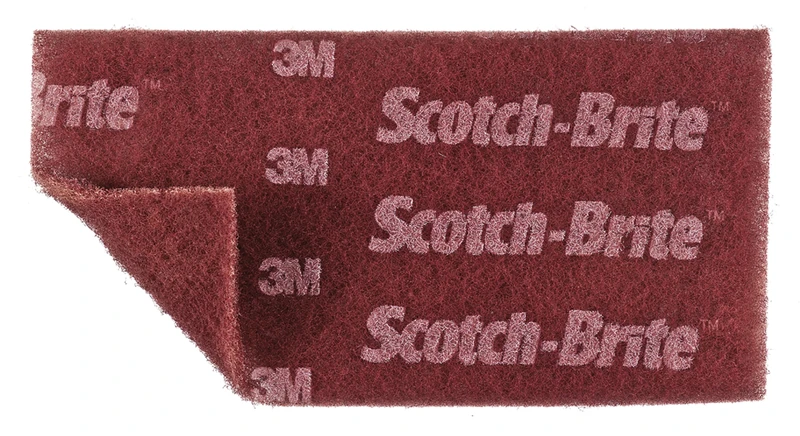 Scotch-Brite Durable Flex Hand Pad MX-HP, 200 mm x 100 mm, S UFN | Precut, 1 per Package