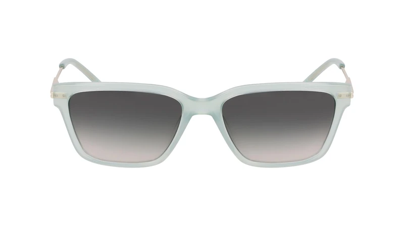 DKNY Women's Sunglasses DK713S/N - Light Green with Gradient Green Rose Lens - Image 1
