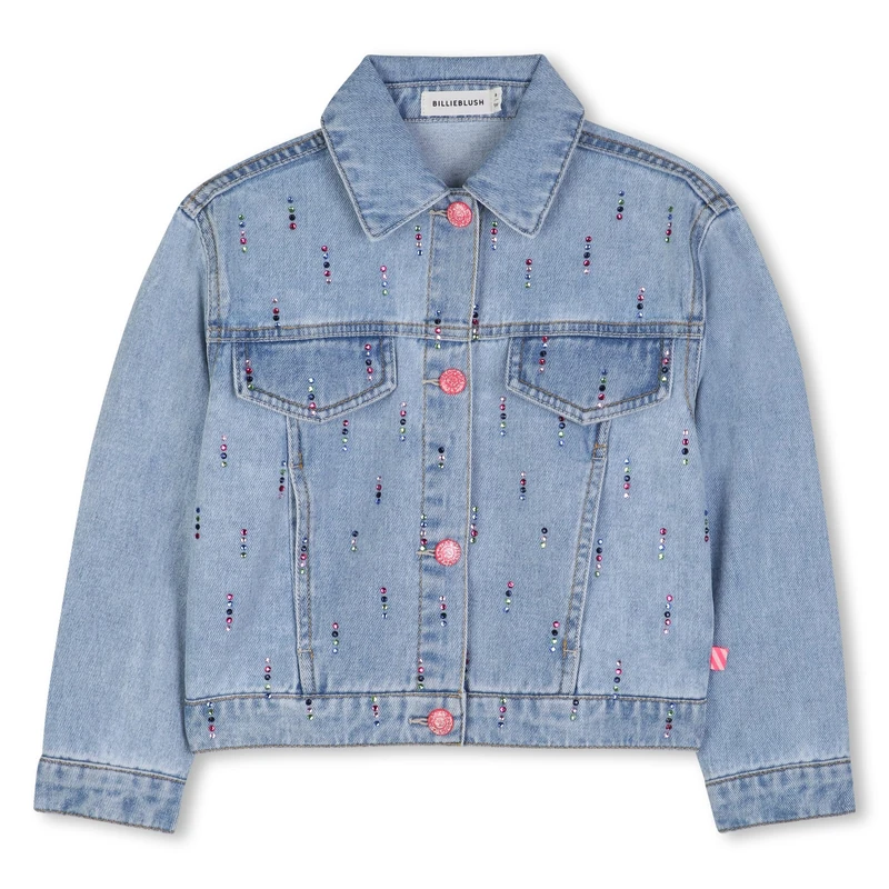 Billieblush Denim Jacket Girl's, Blue, 6 Years