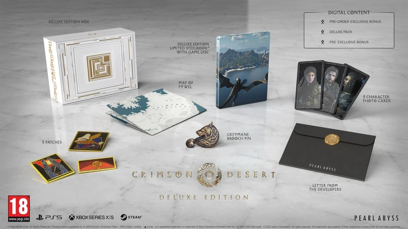 Crimson Desert - Deluxe Edition (Playstation 5) (Exclusive to Amazon.co.uk)