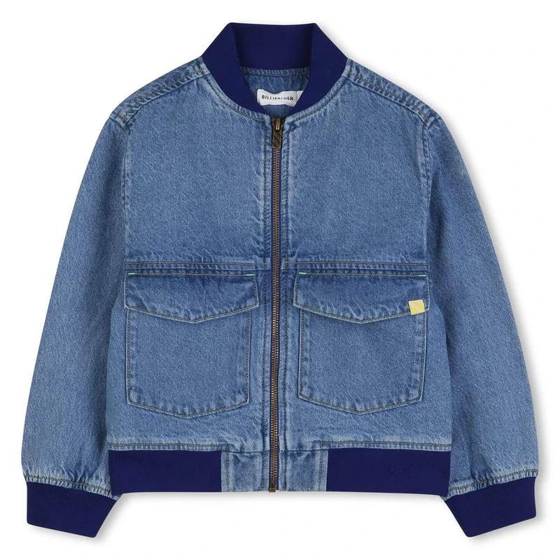 Billieblush Denim Jacket Boy's, Blue, 6 Years - Image 1