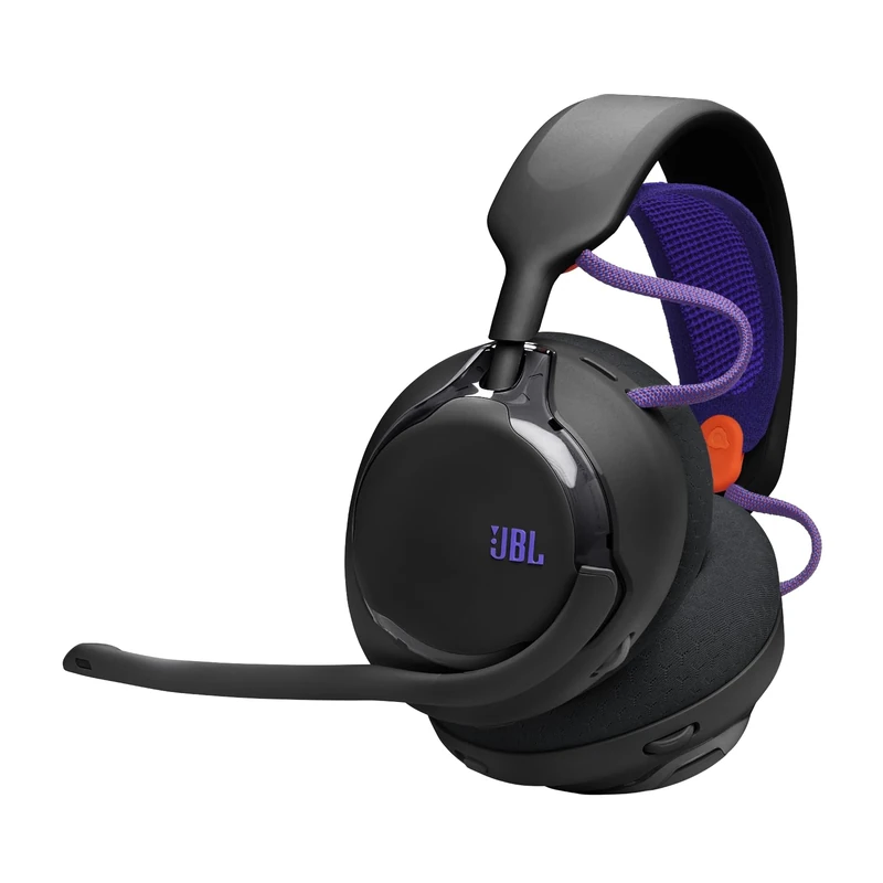 JBL Quantum 650 Wireless Bluetooth Gaming Headset with JBL Quantum Spatial Sound, Noise Cancelling Mic, USB-C Cable, 45H Battery Life and Replaceable Parts, Multiplatform Compatibility, Black