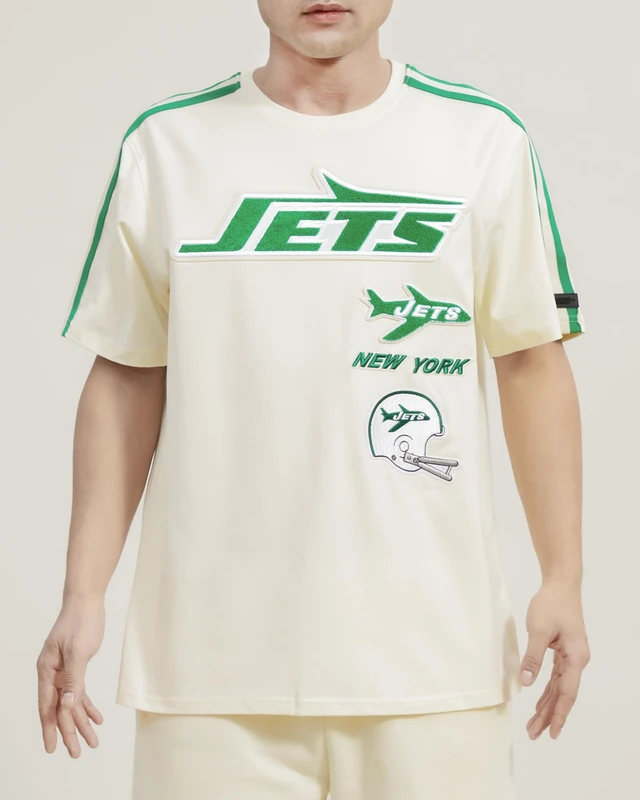 Pro Standard Men's NFL Retro Classics Cotton Single Jersey Taping Tee T-Shirt