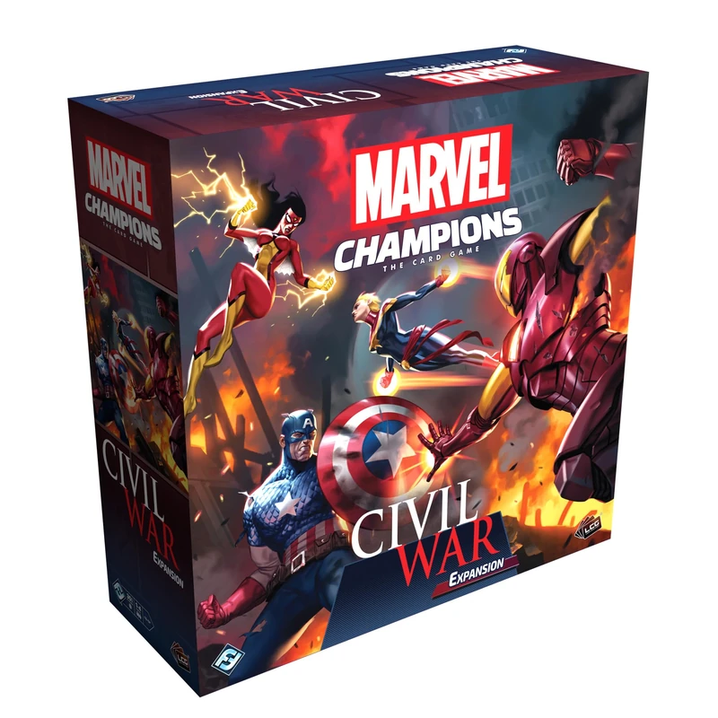 Asmodee Marvel Champions Civil War Card Game Expansion