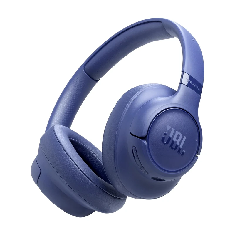 JBL Tune 730 BT Wireless Over-Ear Headphones with JBL Pure Bass Sound, Bluetooth 6.0, Foldable Design, Audio Cable, 76-Hour Battery Life and Google Fast Pair/Microsoft Swift Pair, Blue