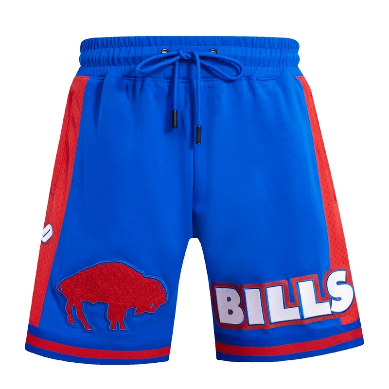 Pro Standard Mens NFL Buffalo Bills Retro Classics Athletic Short Royal Blue/Red S
