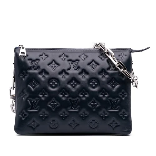 Louis Vuitton Pre-Loved Monogram Embossed Puffy Lambskin Coussin PM