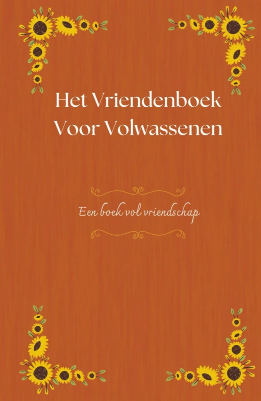 Het Vriendenboek Voor Volwassenen: Een boek vol vriendschap - Image 1