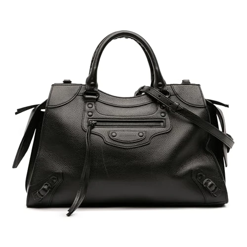 Balenciaga Pre-Loved Medium Grained Calfskin Neo Classic City Satchel