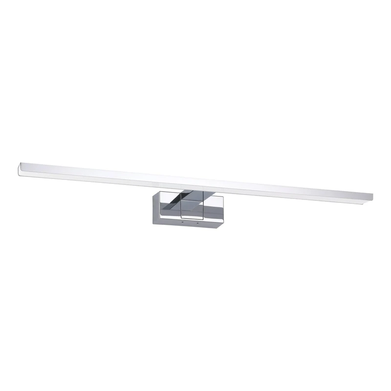 Eglo LED Mirror Light Conettilla, Bathroom lamp, Aluminium and White Plastic, Warm to Cool White, IP44, 60 cm Long