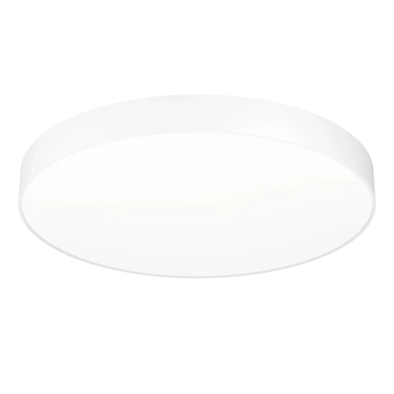 Eglo Connect.z Smart Home LED Ceiling Light Fixture Gallizzi-Z, Ø 69 cm, ZigBee, Matte, app and Alexa Control, Warm to Cool White, RGB, dimmable Lighting, White Flush Mount lamp