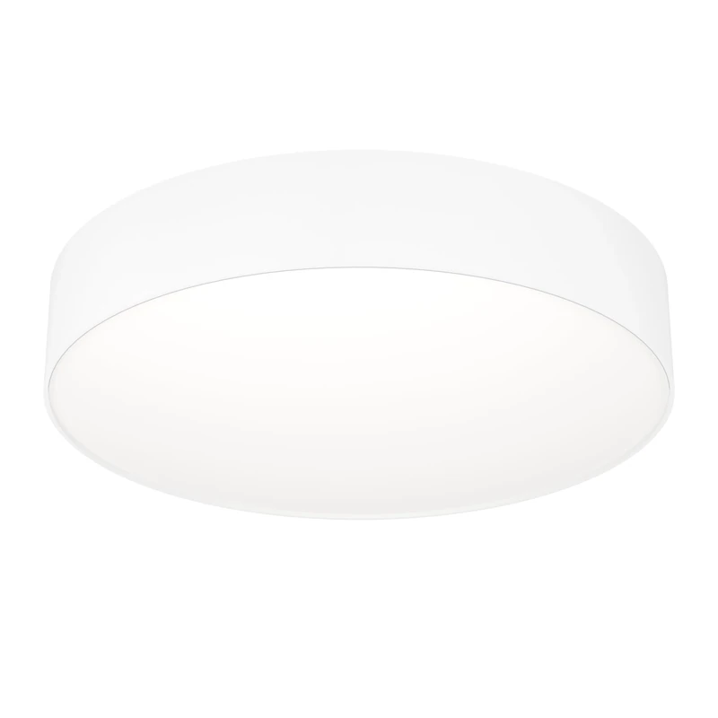 Eglo Connect.z Smart-Home LED Ceiling Light Fixture Gallizzi-Z, Ø 39 cm, ZigBee, Matte Finish, app and Alexa Control, Warm to Cool White, RGB, dimmable, White Flush Mount lamp