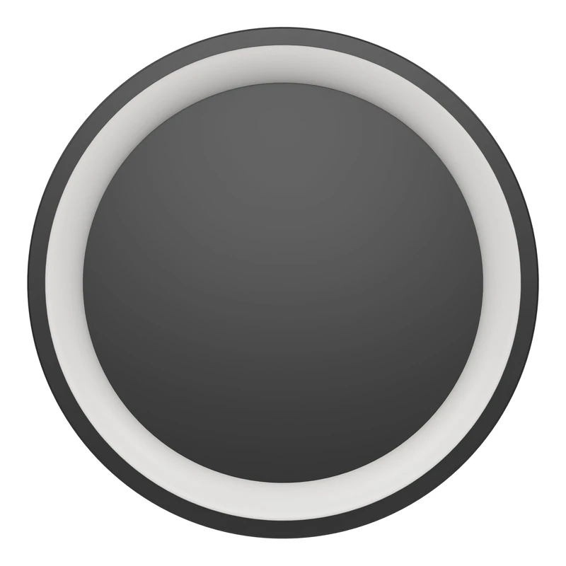 Eglo Connect.z Smart Home LED Ceiling Light Fixture Loretello-Z, dimmable lamp, ZigBee, Matter, app & Voice Control Alexa, Warm to Cool White, RGB, Black, Ø 35 cm