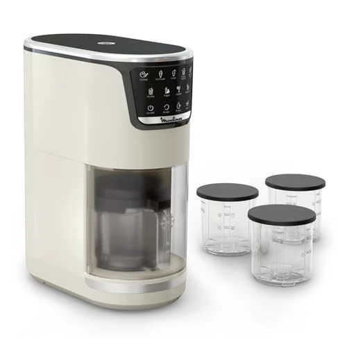 Moulinex Dolci, Fridge, 10 programs in 1, Automatic rinse cleaning, 1 Step Perfector Technology, MJ602AF0