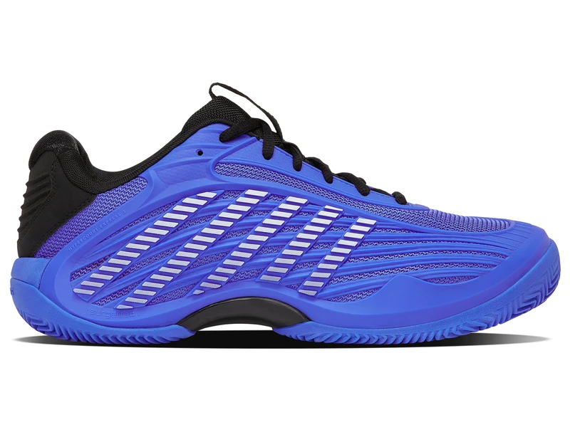 K-Swiss Men's Hypercourt Express 3 Clay Tennis Shoe, Dazzling Blue/Black/White, 7.5 UK