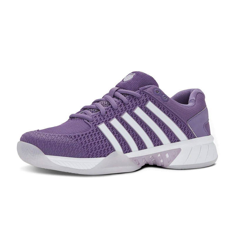 K-Swiss Women's Express Light Pickleball Tennis Shoe, Purple Haze/White/Orchid Hush, 4 UK