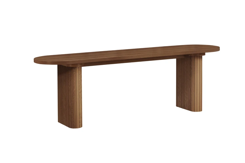 Birlea Axel Dining Bench Walnut