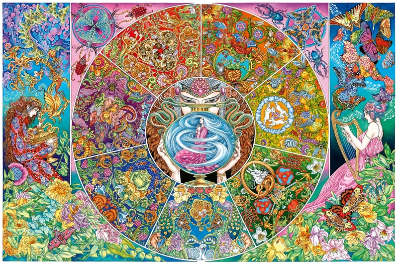 Ravensburger Pandora’s Hope 3000 Piece Jigsaw Puzzle – Colourful Fantasy Artwork by Sveta Dorosheva | Premium Large Puzzle for Adults, Relaxation & Collectors