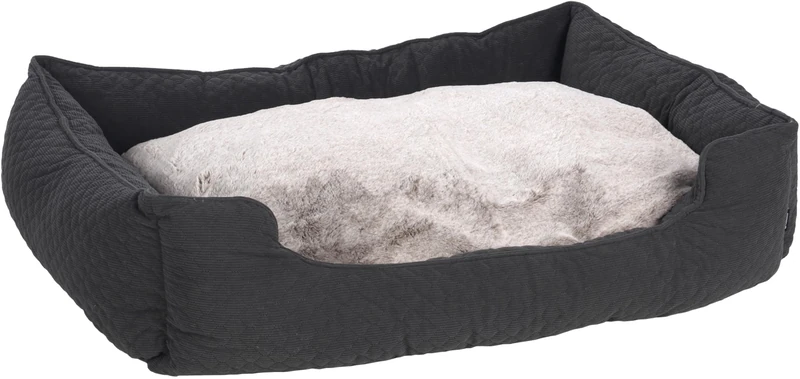 Basket Fahra Rectangle Dark grey 100x80x25cm - Image 1