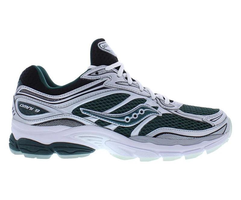 Saucony Men's PROGID Omni 9 U Running Shoes, Green, 10.5 UK - Image 1