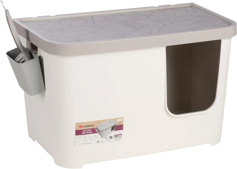 CAT TOILET BARIK WHITE 76x45x45CM - Image 1