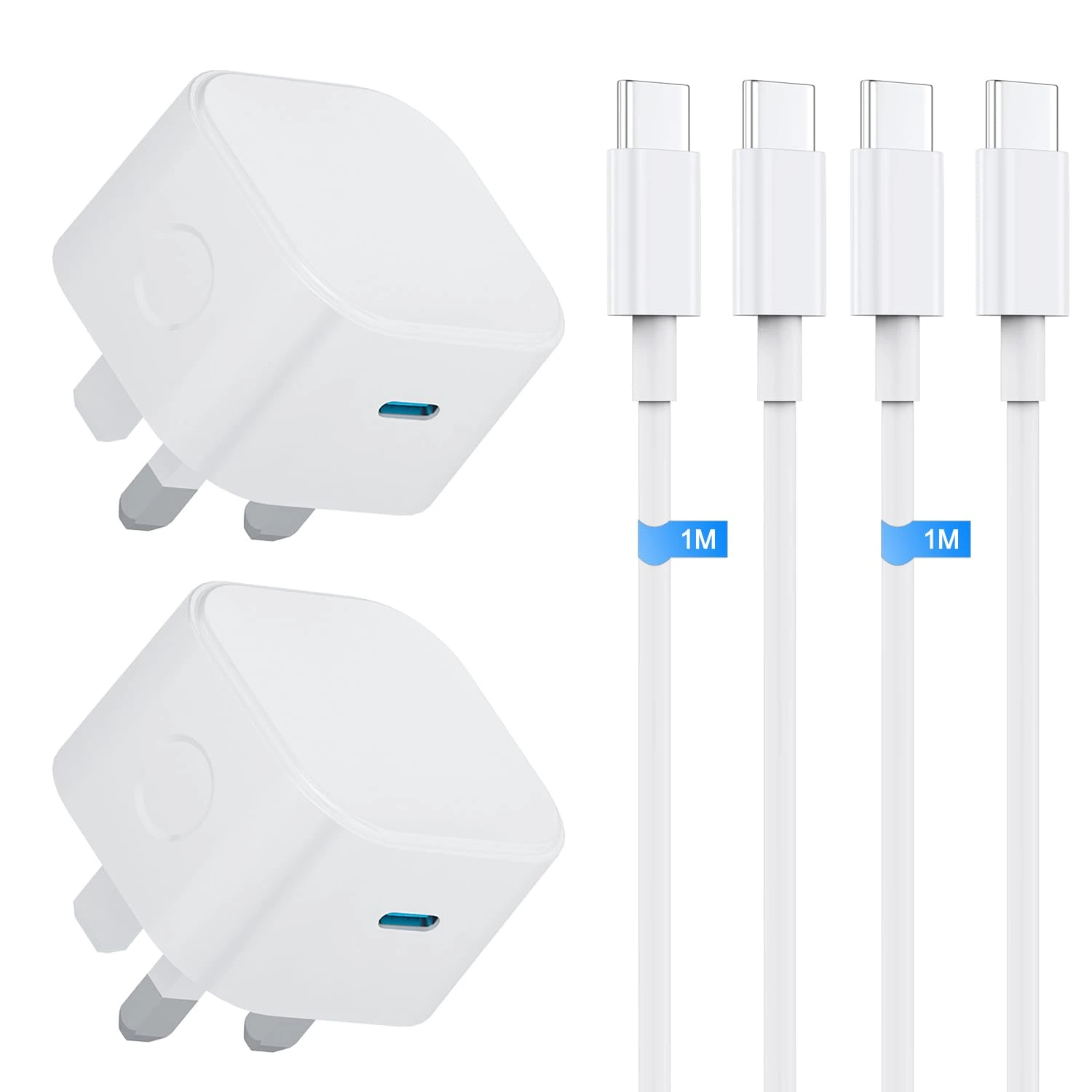 Samsung Charger,Samsung Phone Charger Cable Fast Charge and Plug USB Type C 25W Super Charging for Galaxy S25 S24 S23 S22 S21 S20 A26 A36 A56 A55 A54 A53 A35 A34 A33 A32 A25 A52 A17 A16 A06 A05S,2Pack