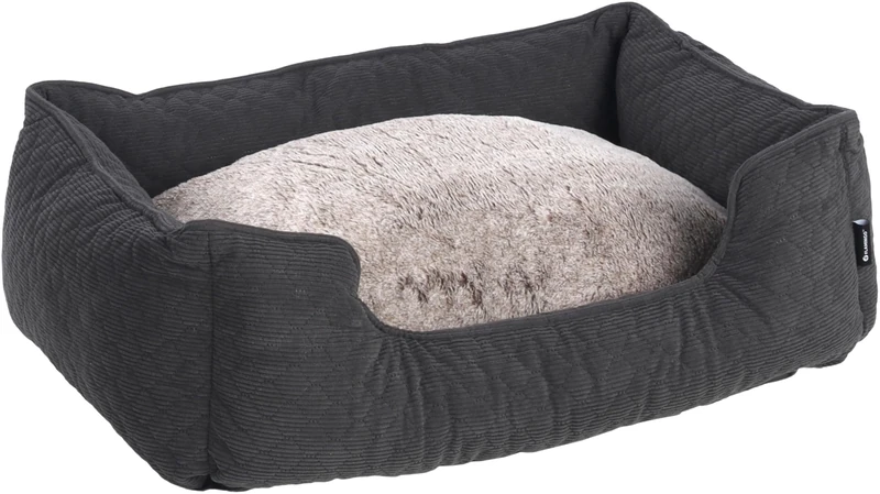 Basket Fahra Rectangle Dark grey 65x50x20cm - Image 1