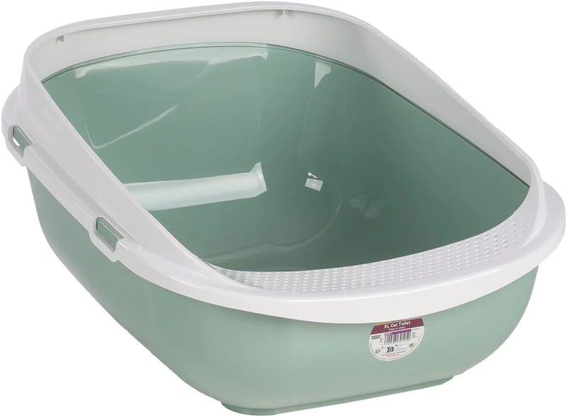 CAT LITTER BOX GARFY GREEN XL 48x65x29,5CM